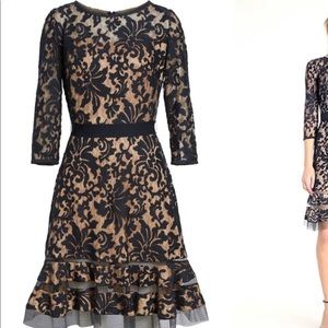 Tadashi Shoji Lace Overlay Dress
